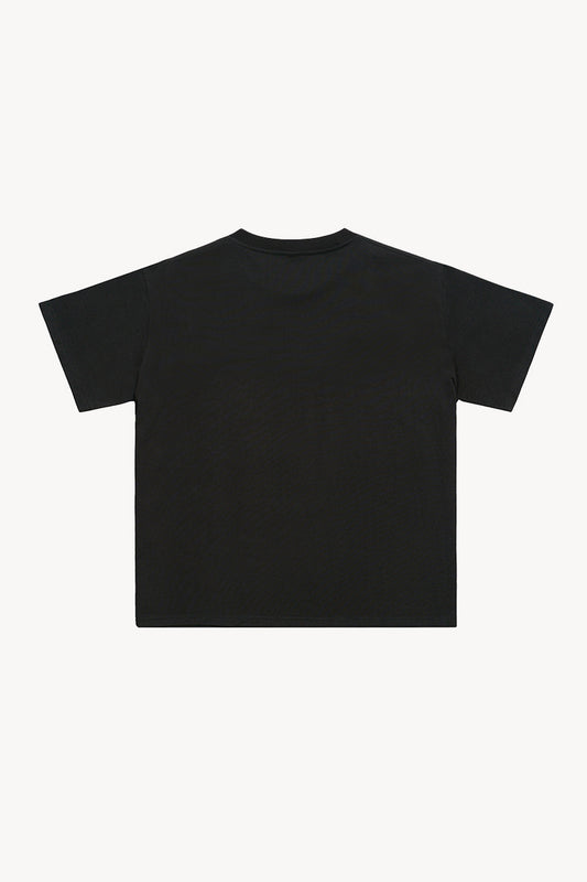 'Eclipses' Black Tee