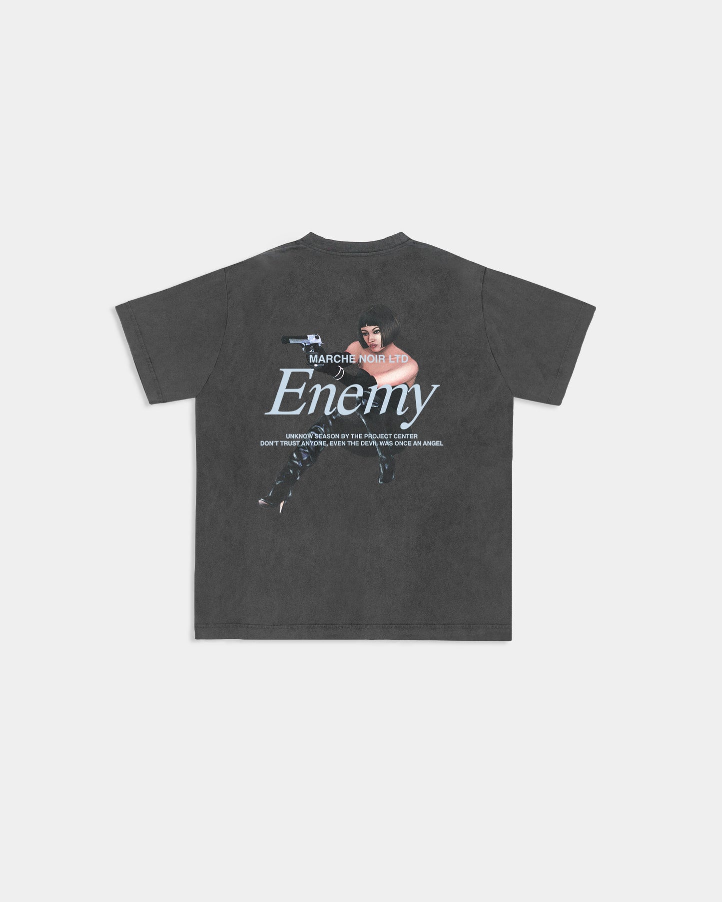 Enemy Vintage Black Tee