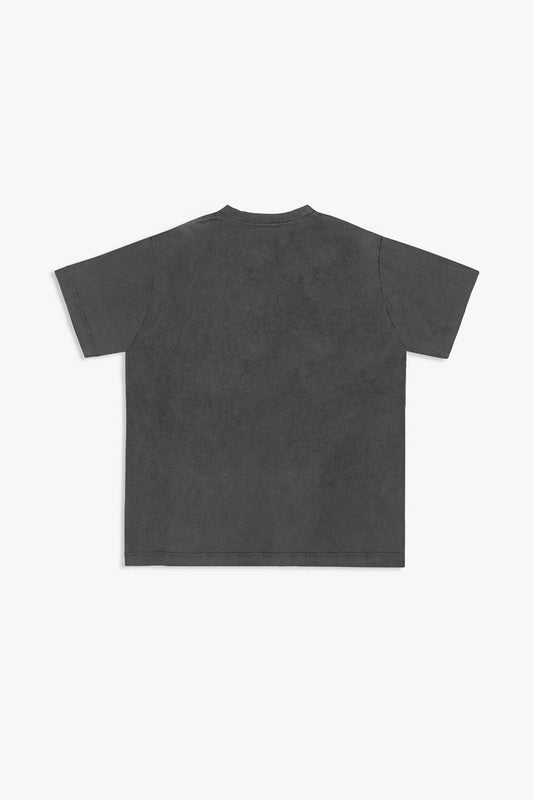 T-shirt "Genesis" Vintage Délavé Noir