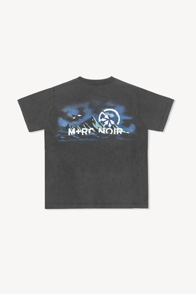 "Memories From Hawaii" Vintage Black Tee