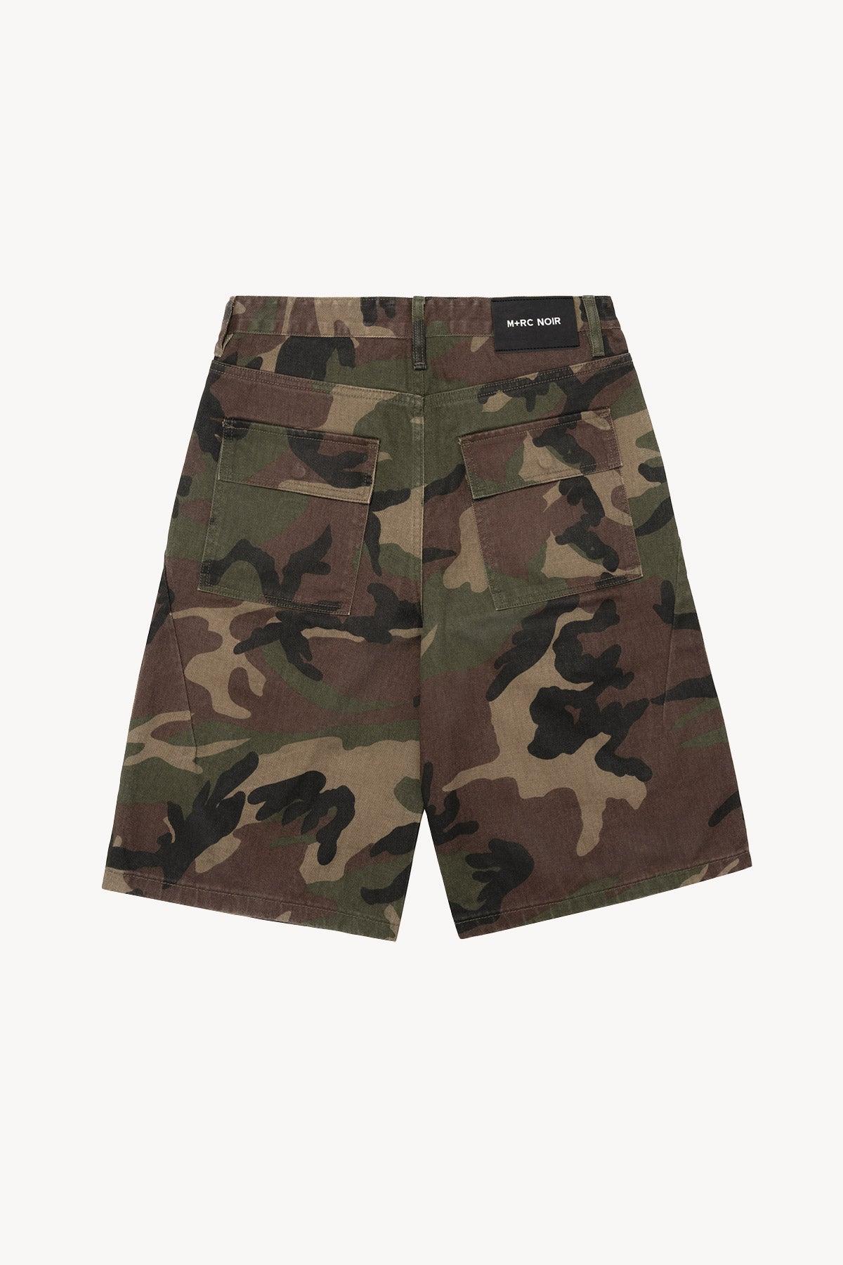 Pantalon cargo noir en velours côtelé Styx