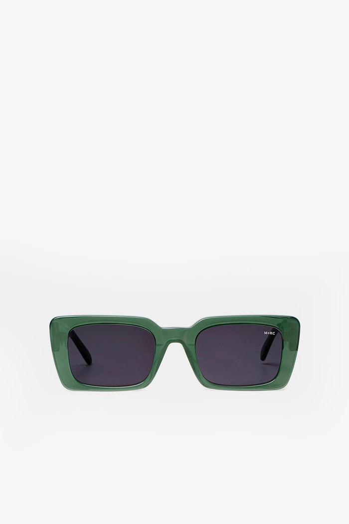 Lunettes de Soleil Papillon Script Vertes