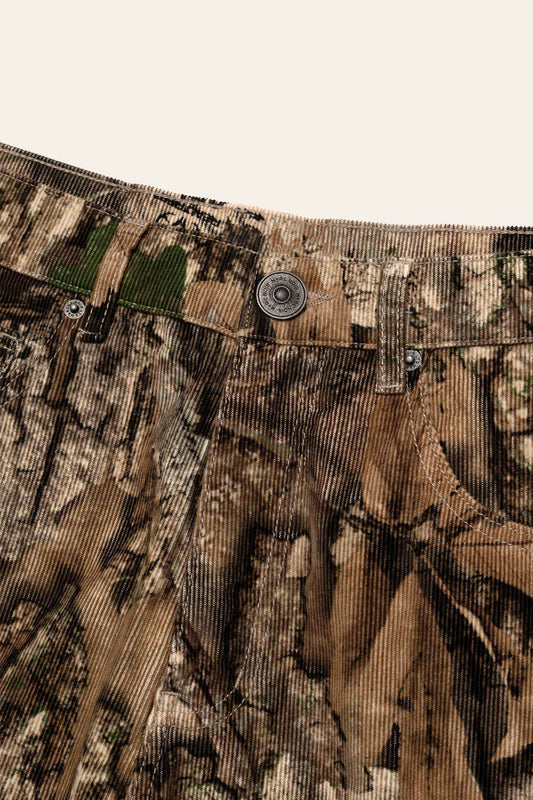 Short Cargo Velours Côtelé 'Realtree'