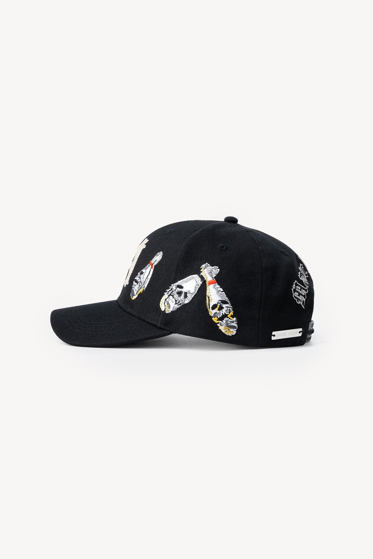 Casquette "Bowling" Alley en Laine Noire