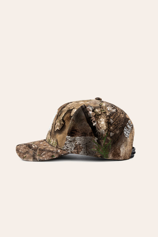 Casquette Blazon en Velours Côtelé 'Realtree'