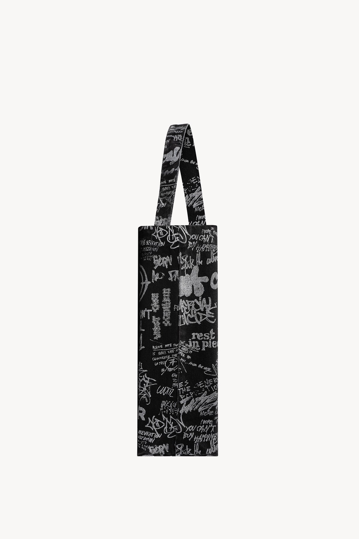 Speechless Denim Tote Bag