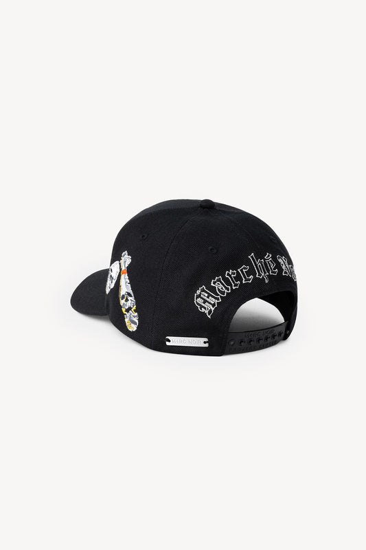 "Bowling" Alley Black Wool Hat