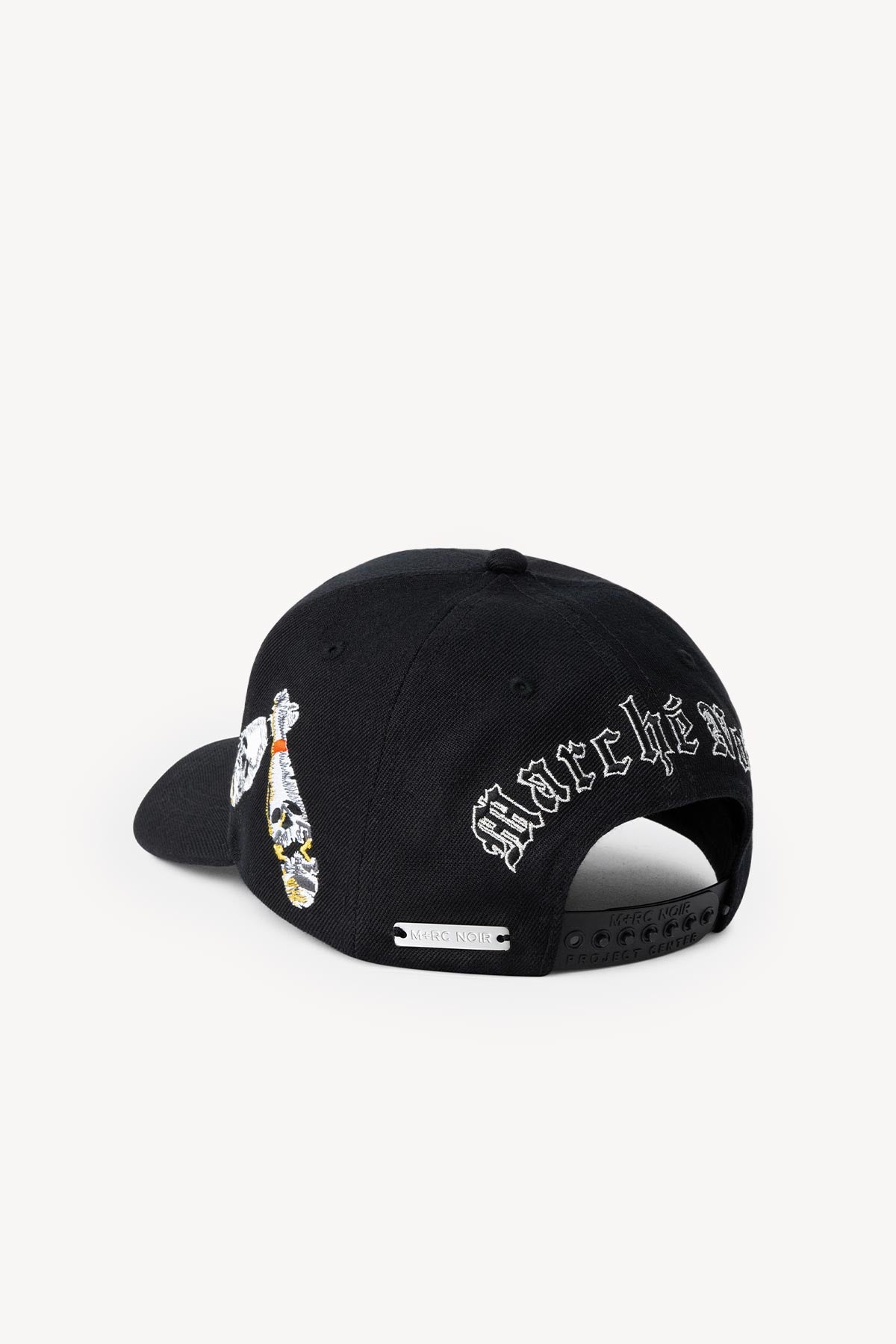 Casquette "Bowling" Alley en Laine Noire