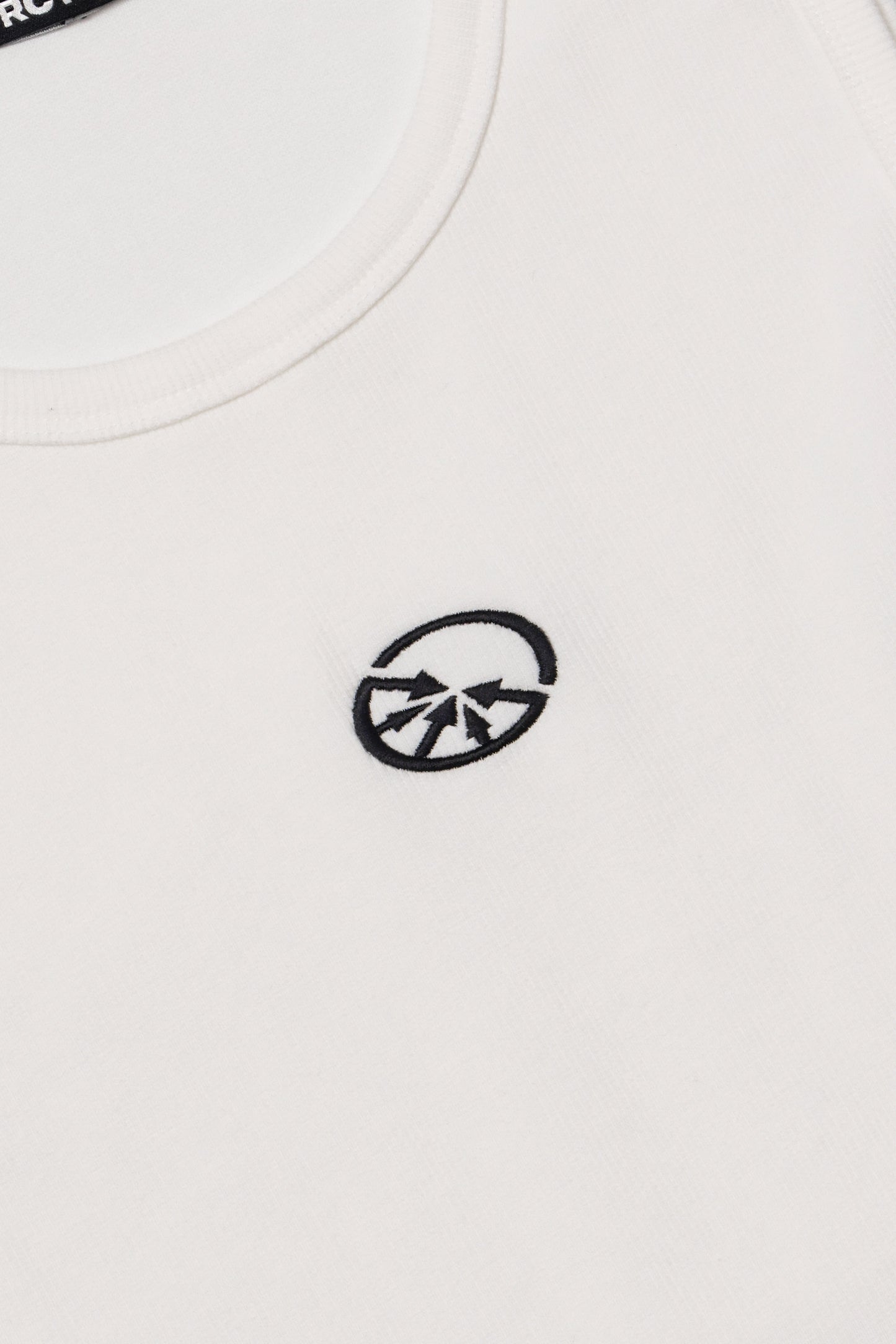 T-shirt "Distorsion" couleur écru
