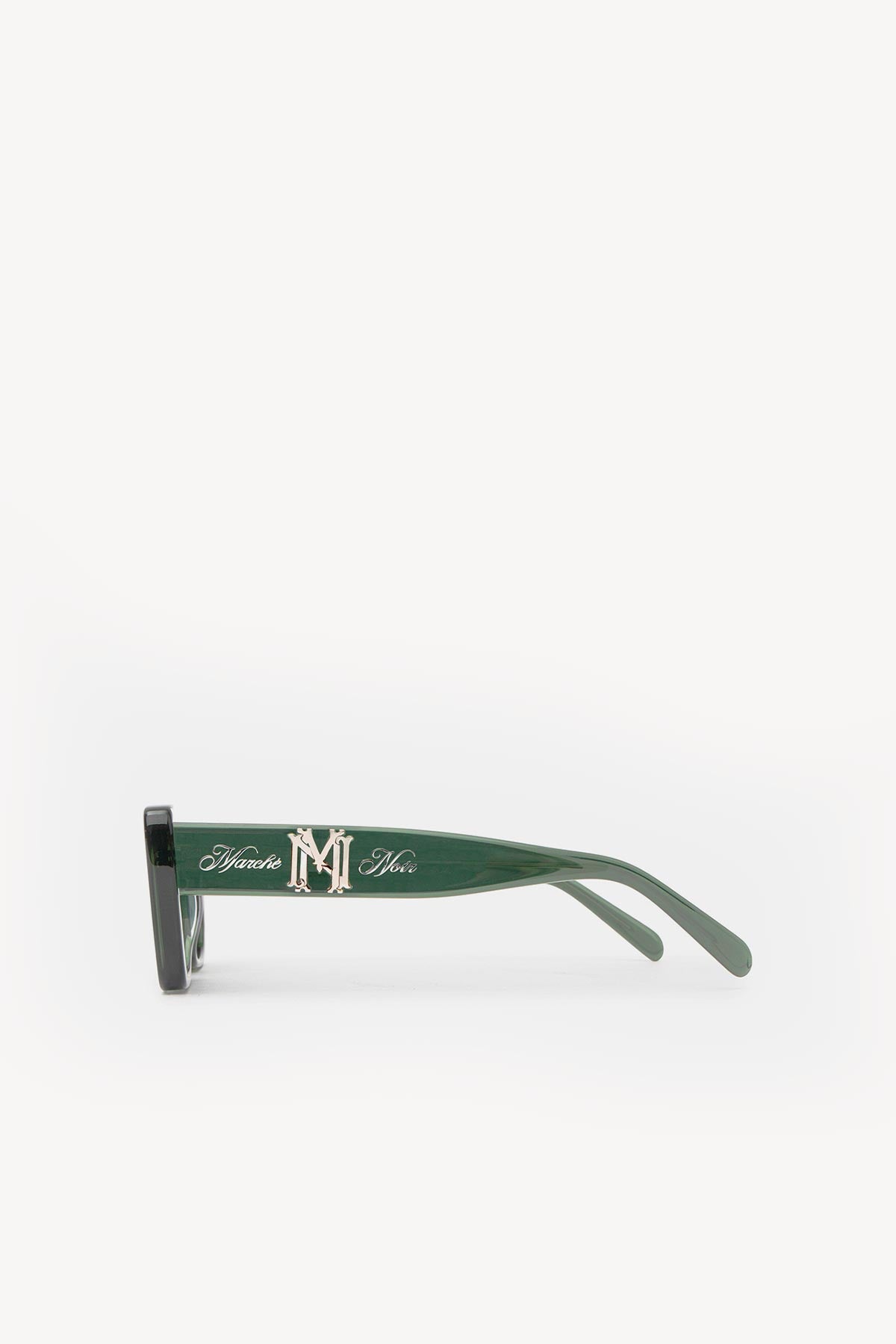 "Blazon Butterfly" Green Sunglasses