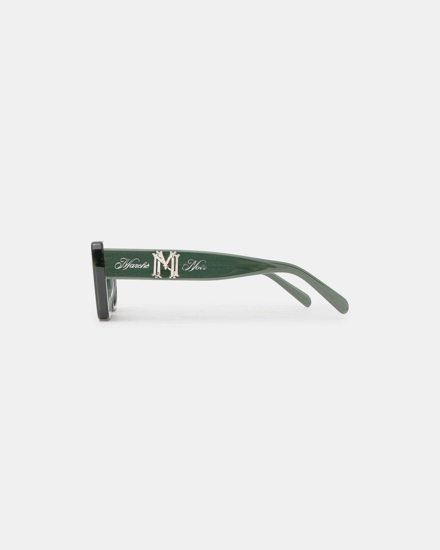 "Blazon Butterfly" Green Sunglasses