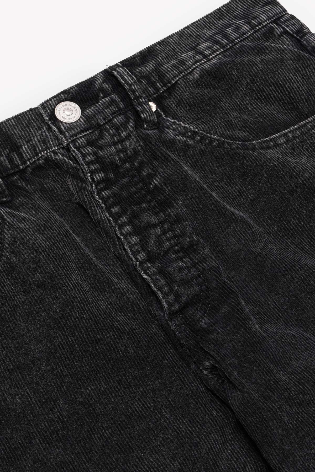 'Styx' Corduroy Black Cargo Pant