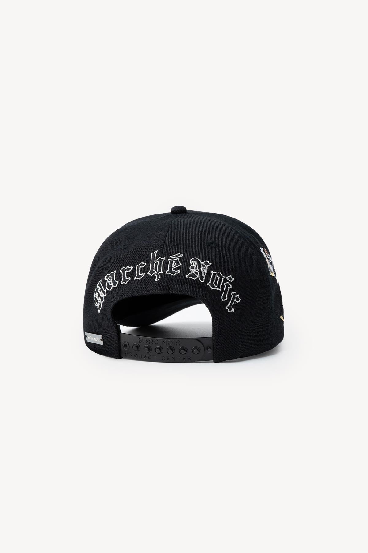 Casquette "Bowling" Alley en Laine Noire