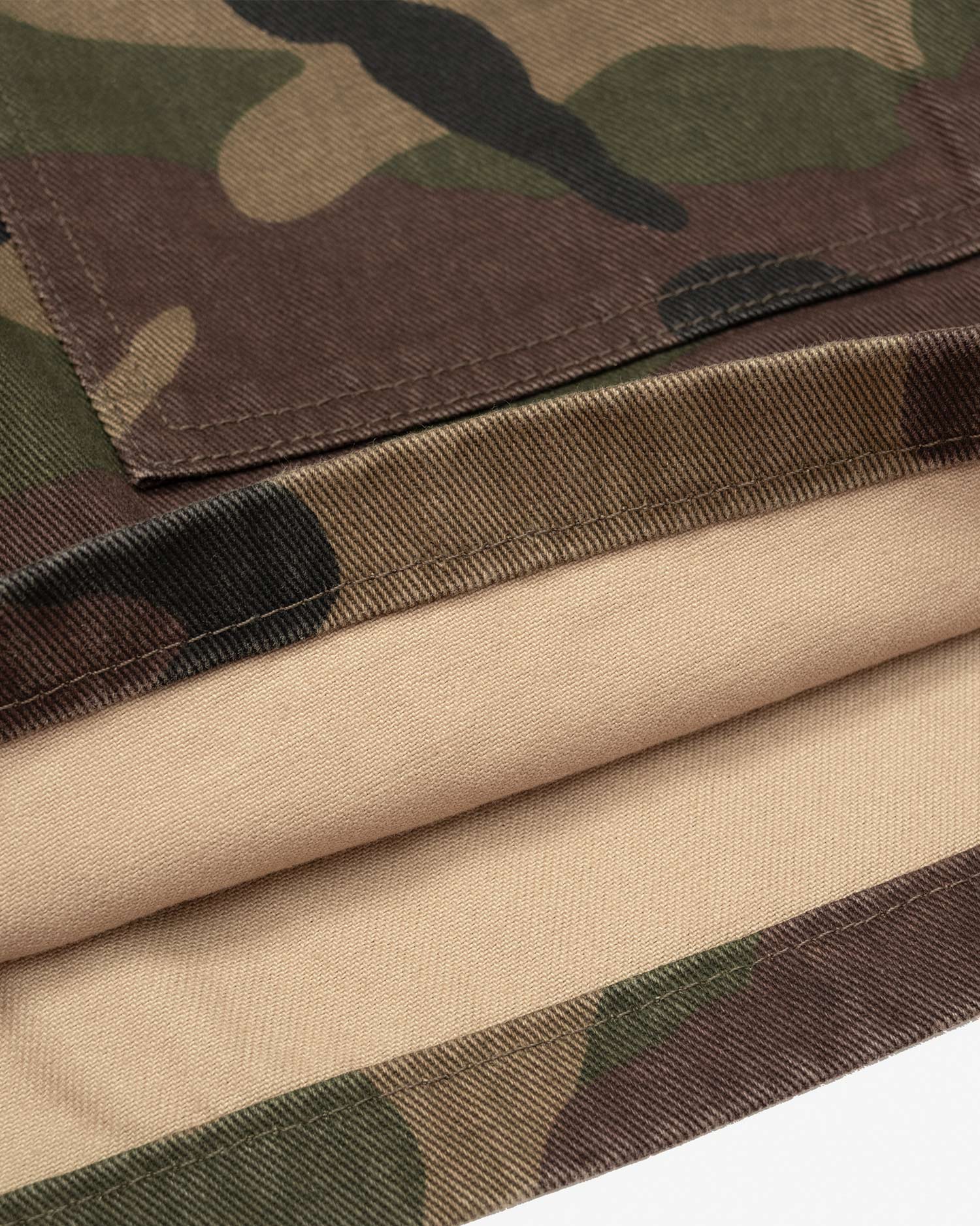 Pantalon cargo noir en velours côtelé Styx