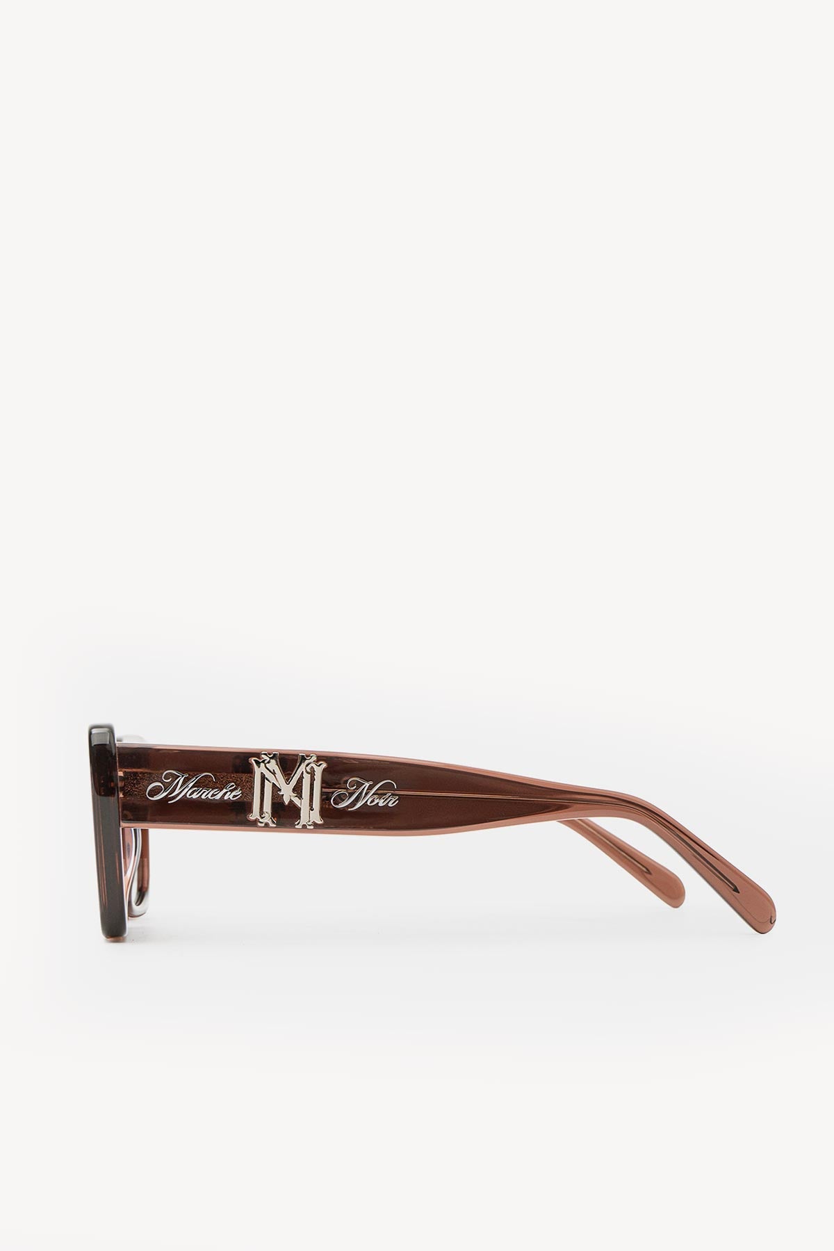 "Blazon Butterfly" Brown Sunglasses