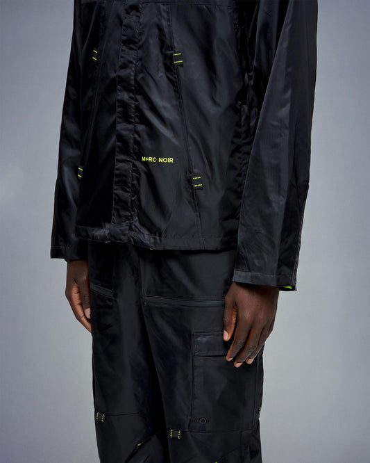 US Black Nylon Tactical Jacket