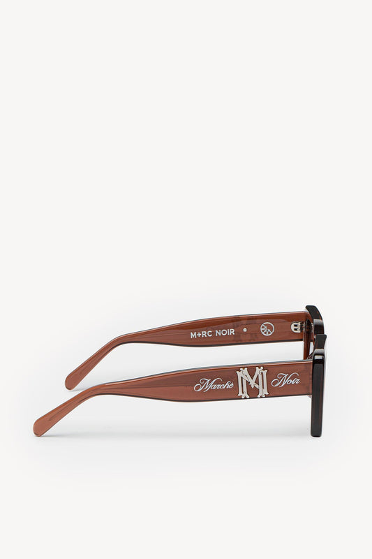 Lunettes de Soleil "Blazon Butterfly" Marron