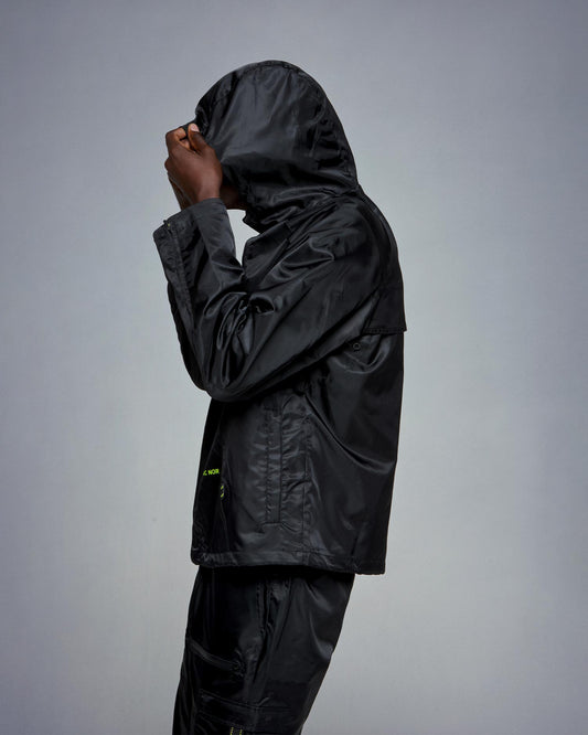 US Black Nylon Tactical Jacket