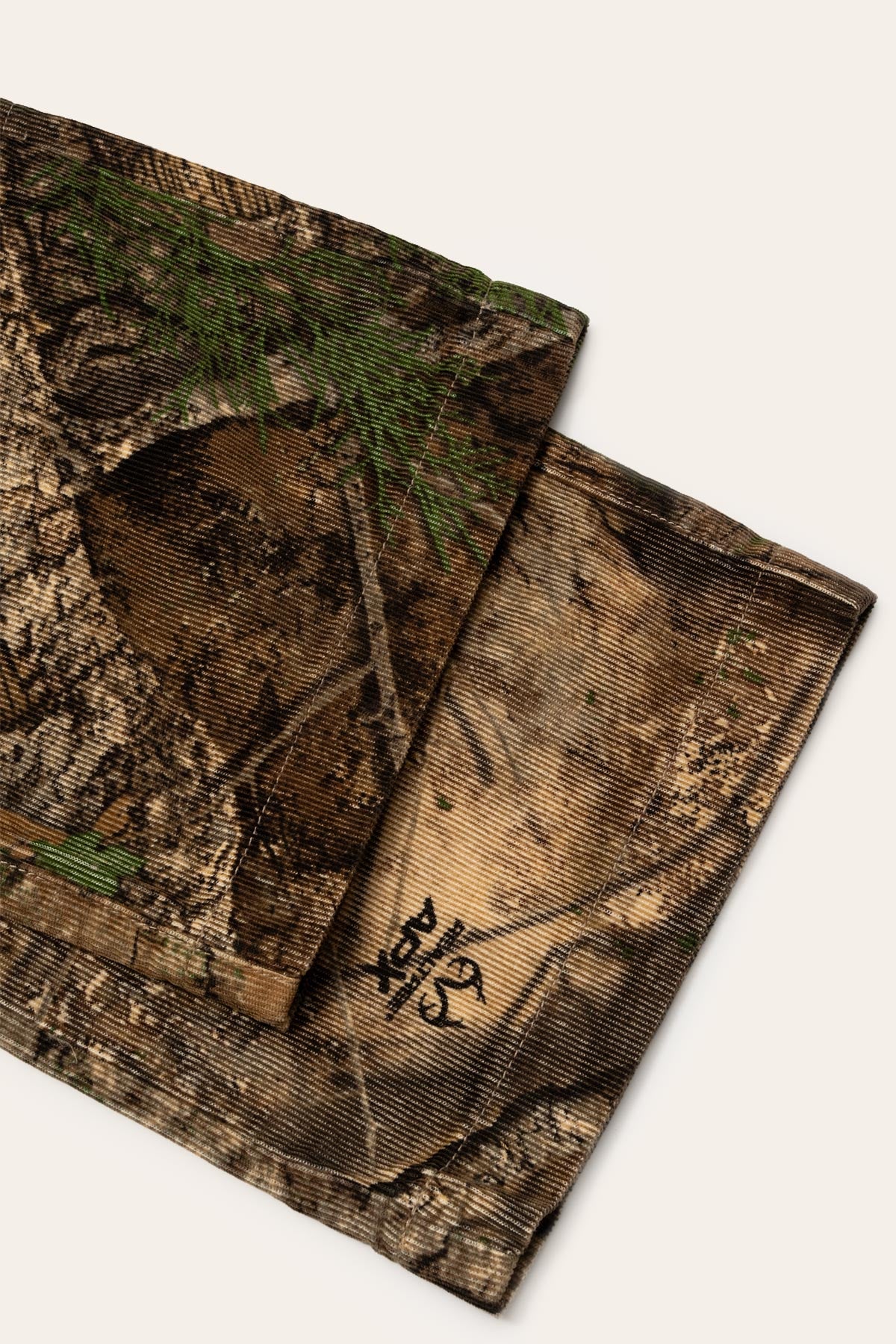 Pantalon Cargo Velours Côtelé 'Realtree'