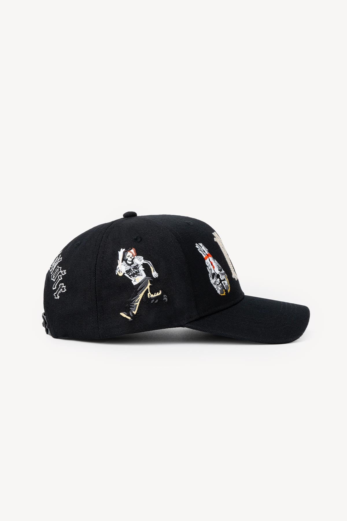 Casquette "Bowling" Alley en Laine Noire