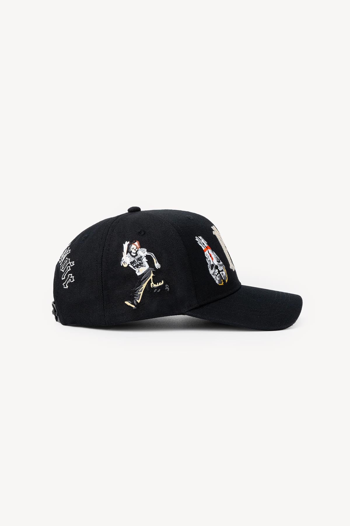 Casquette "Bowling" Alley en Laine Noire