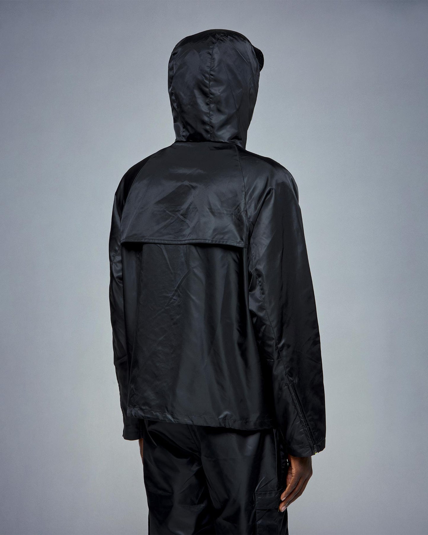 US Black Nylon Tactical Jacket