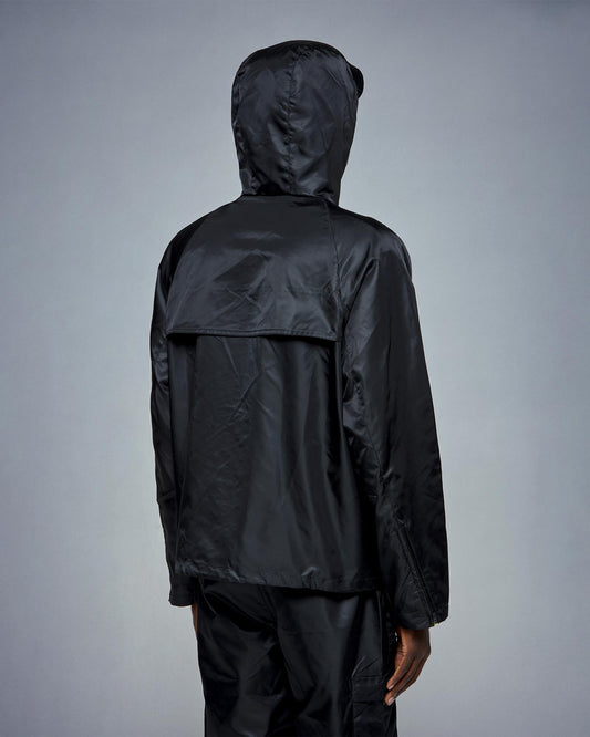 US Black Nylon Tactical Jacket