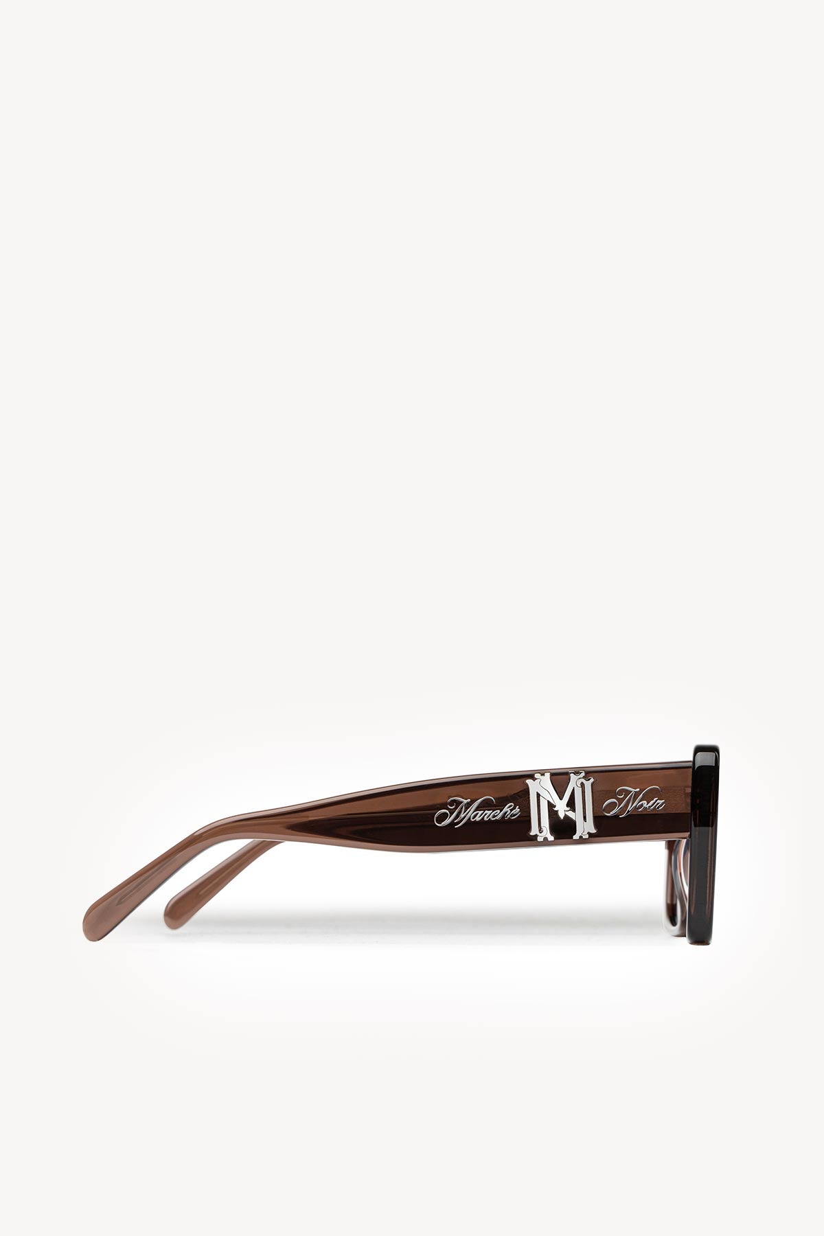 "Blazon Butterfly" Brown Sunglasses