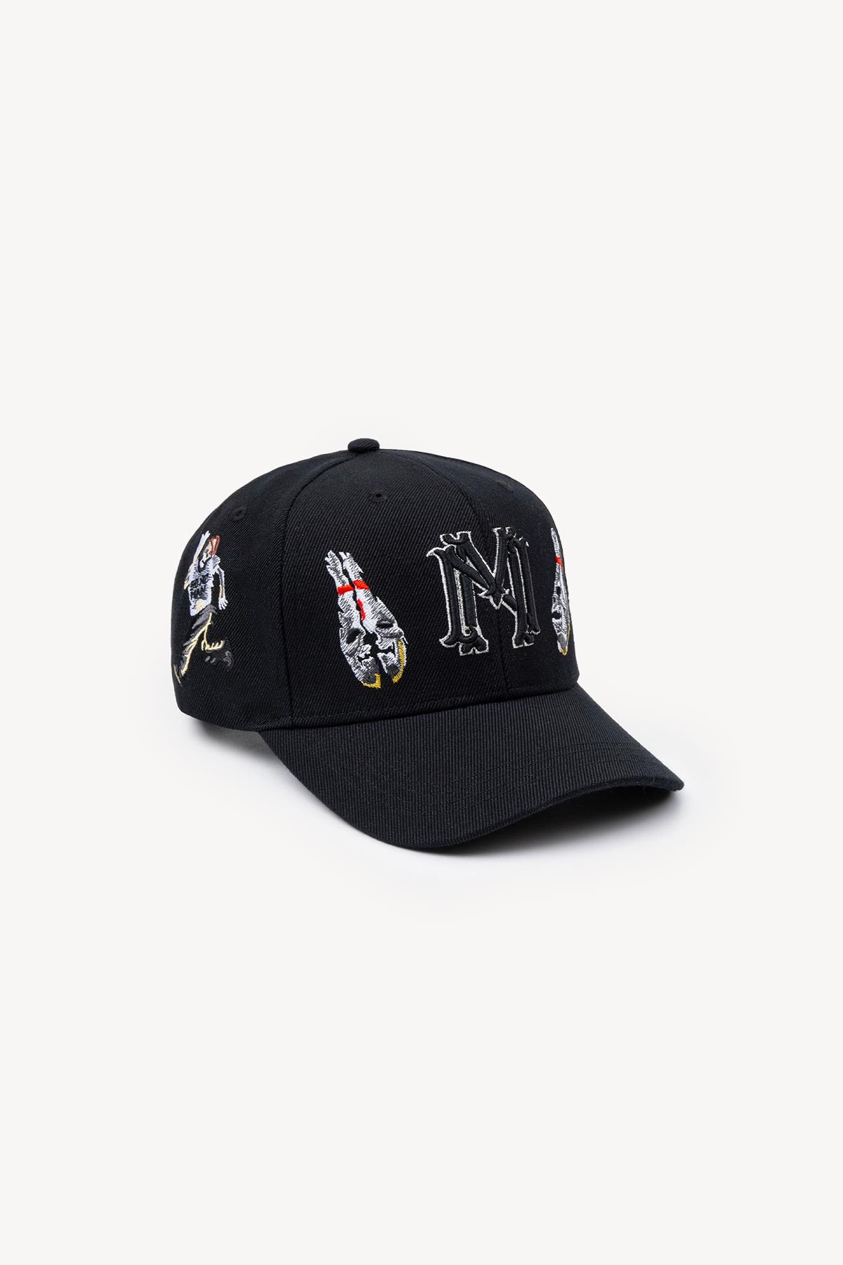 Casquette "Bowling" Alley en Laine Noire