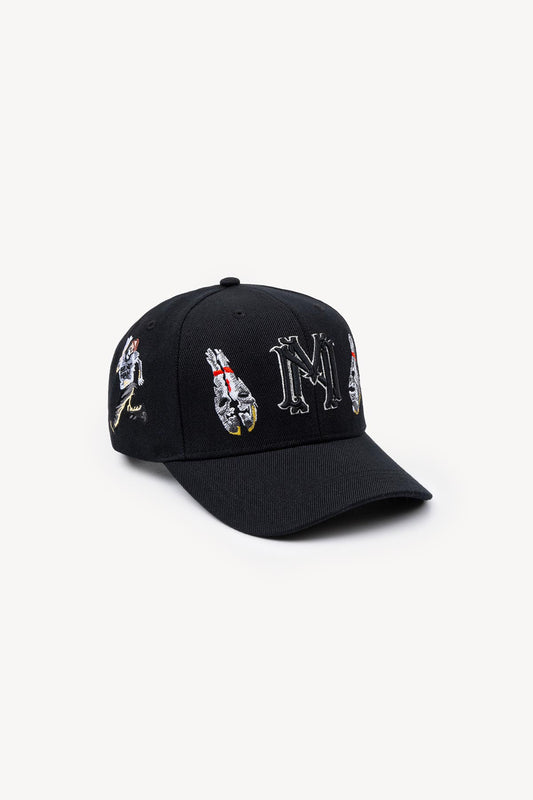 "Bowling" Alley Black Wool Hat