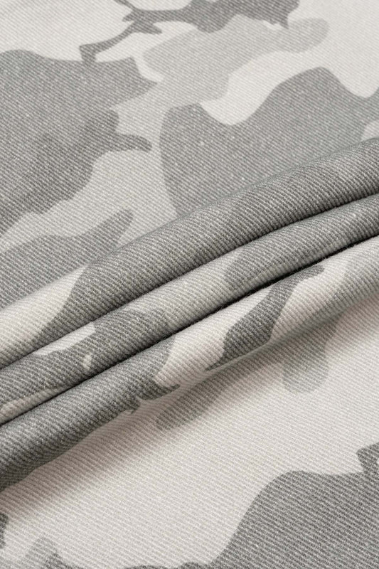 Pantalon cargo noir en velours côtelé Styx