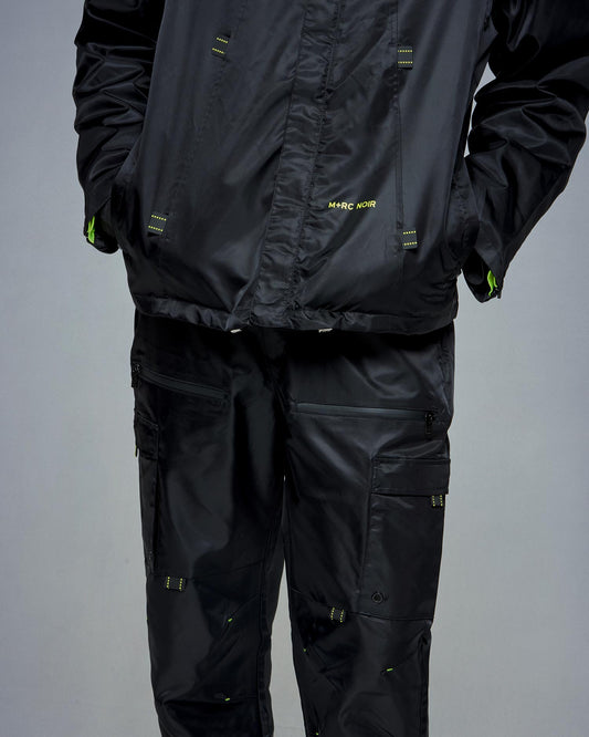 US Black Nylon Tactical Jacket