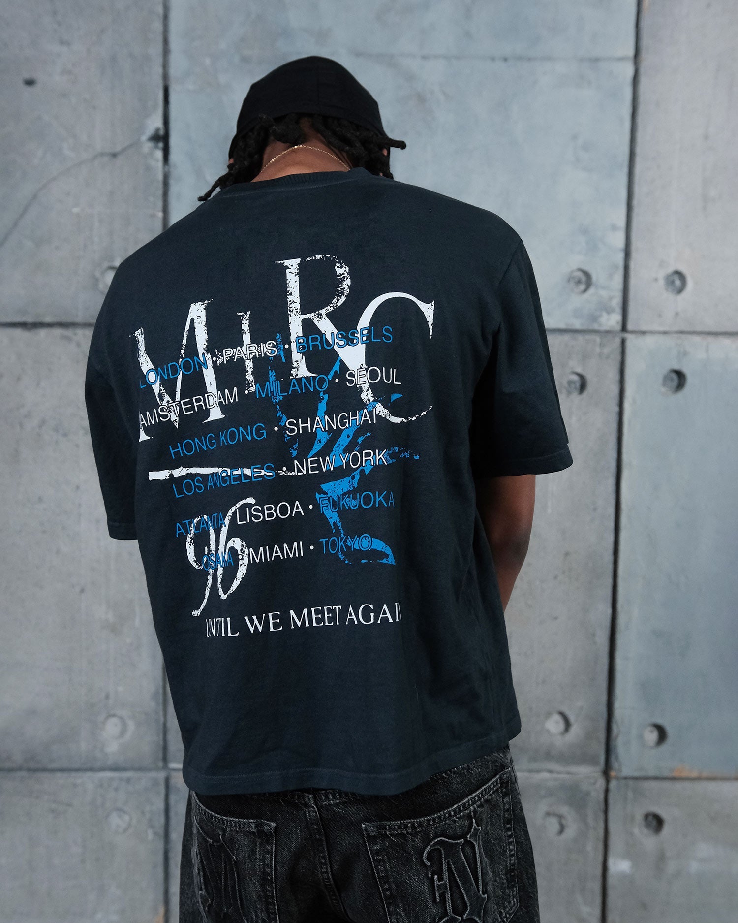 10 Years Tour Black Tee - mrcnoir