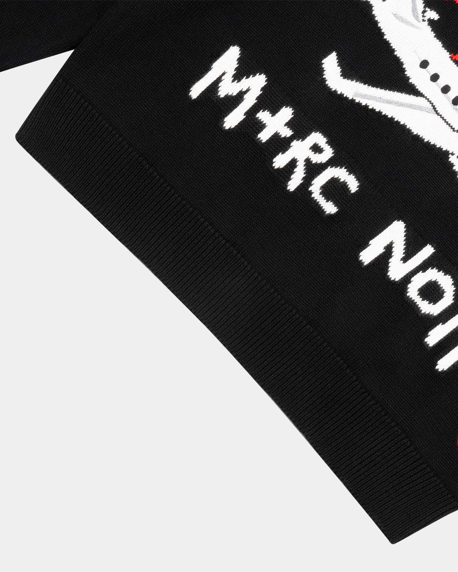 Bermuda Black And Red Sweater - mrcnoir