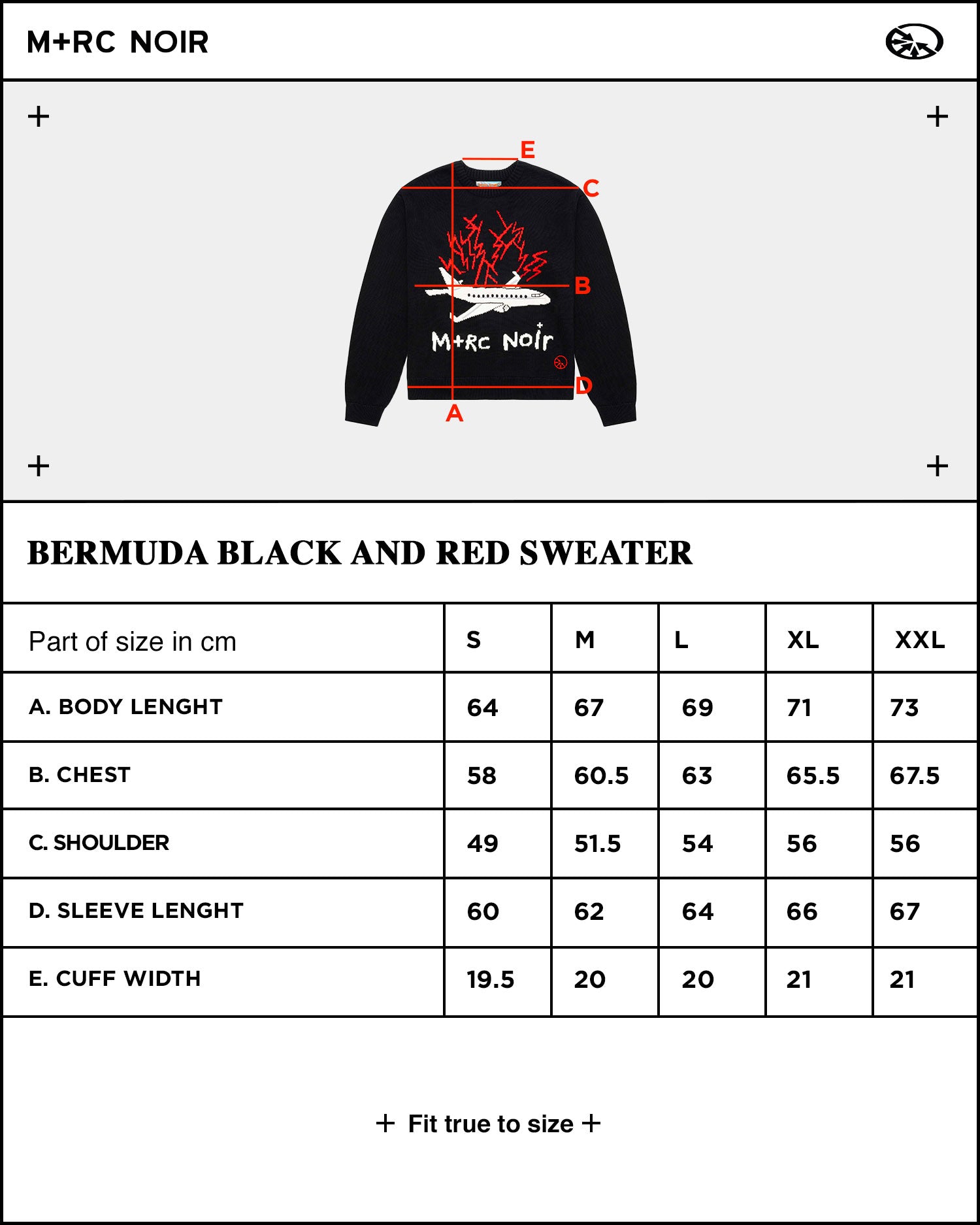 Bermuda Black And Red Sweater - mrcnoir