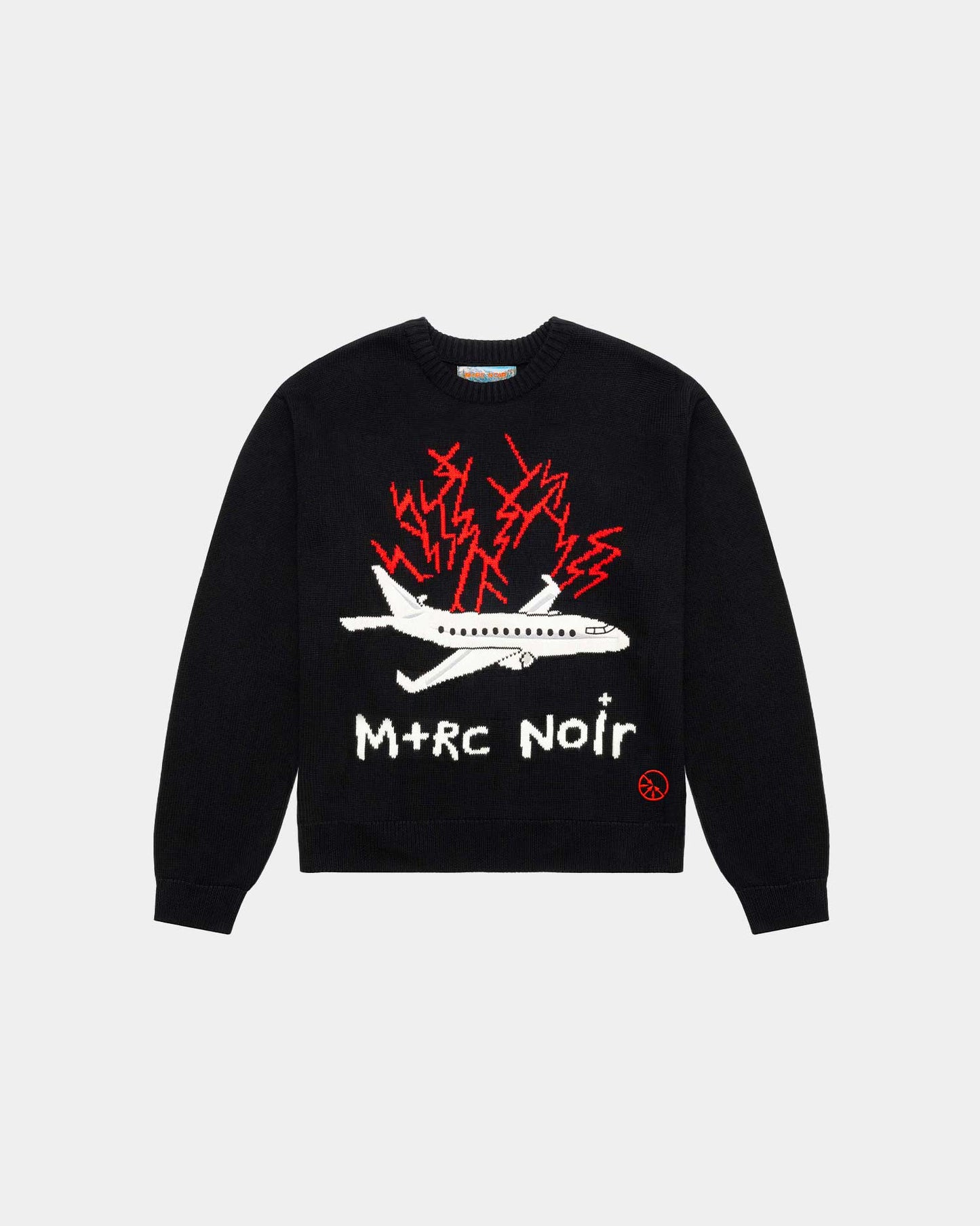 Bermuda Black And Red Sweater - mrcnoir