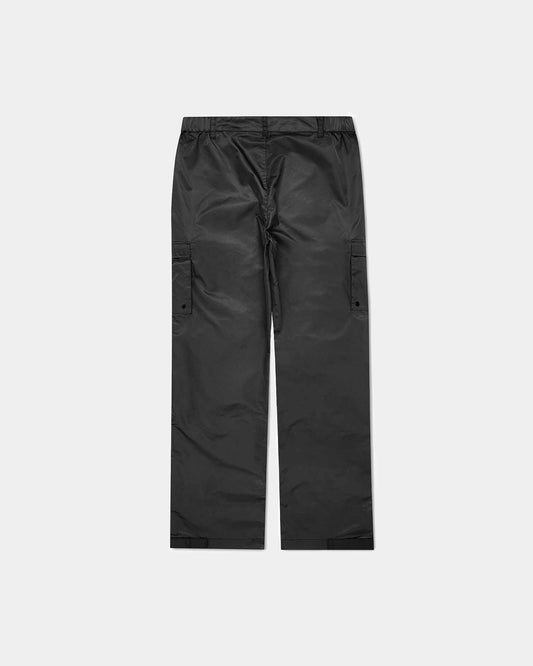 Black Nylon Tactical Pants - mrcnoir