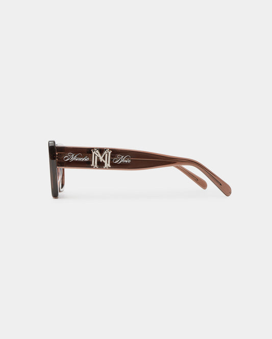 Blazon Butterfly Brown Sunglasses - mrcnoir