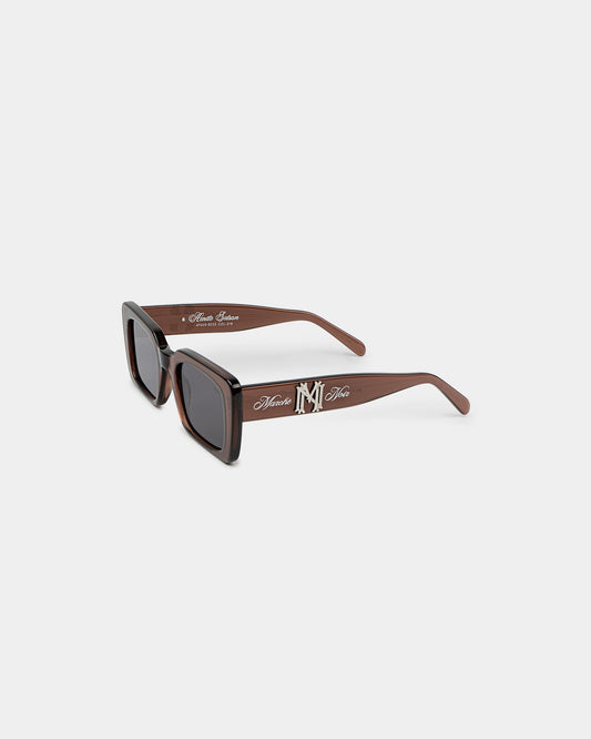 Blazon Butterfly Brown Sunglasses - mrcnoir