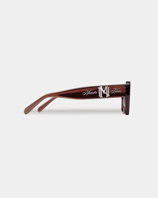 Blazon Butterfly Brown Sunglasses - mrcnoir