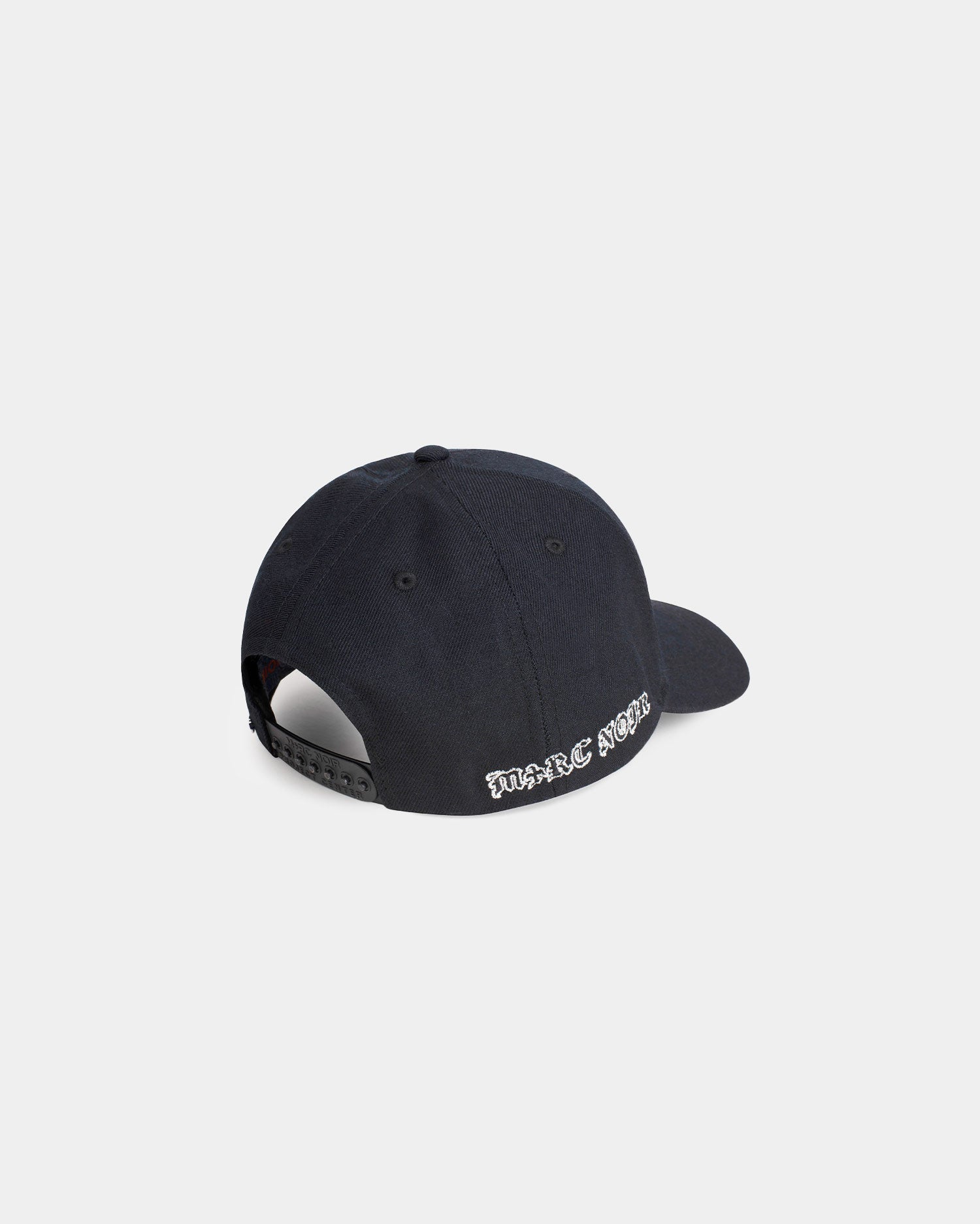 Classic pure wool twill white blazon hat - mrcnoir