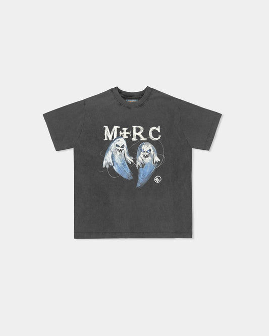 Demon Time Washed Black Tee - mrcnoir