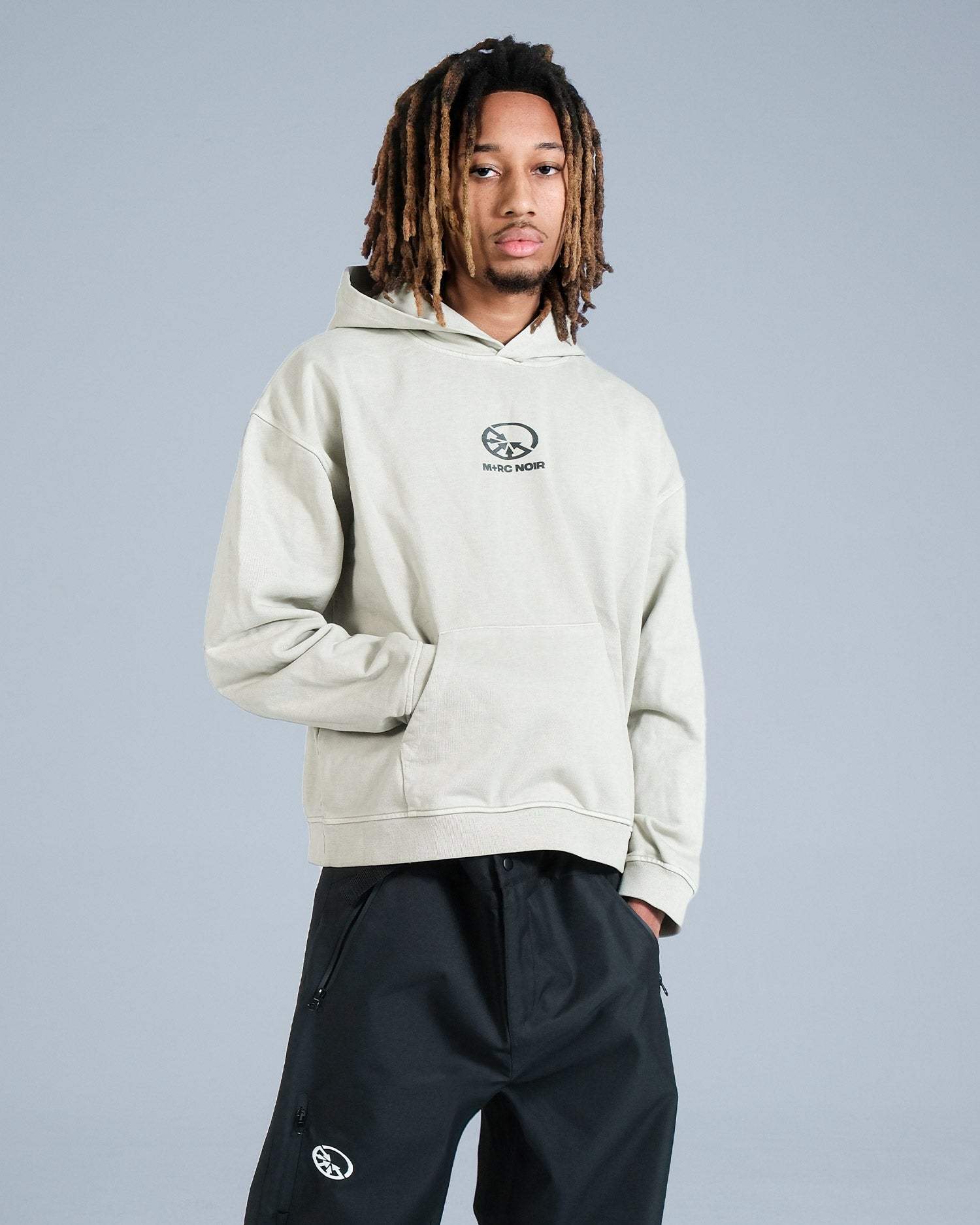 Eclipses Beige Hoodie - mrcnoir