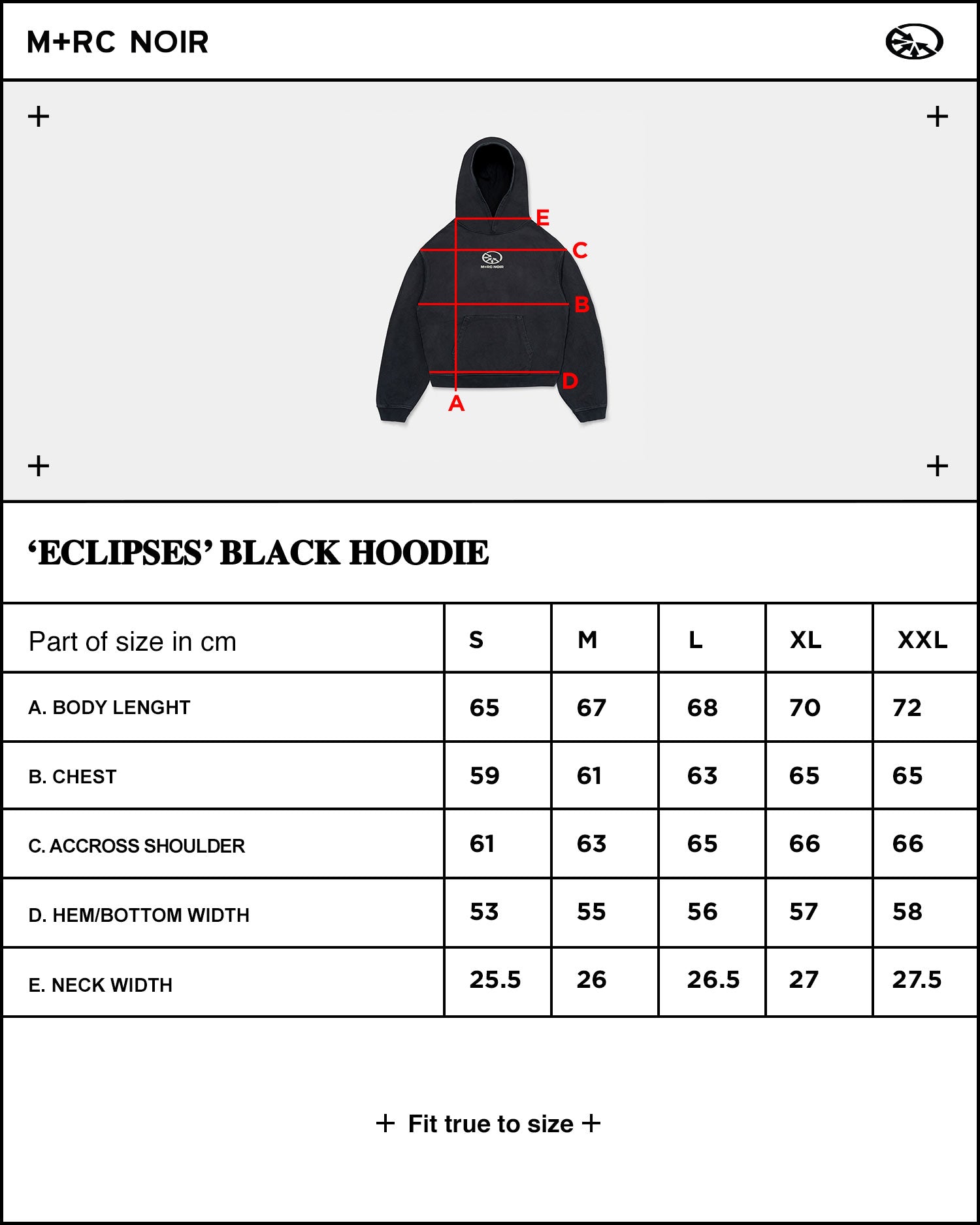 Eclipses Black Hoodie - mrcnoir