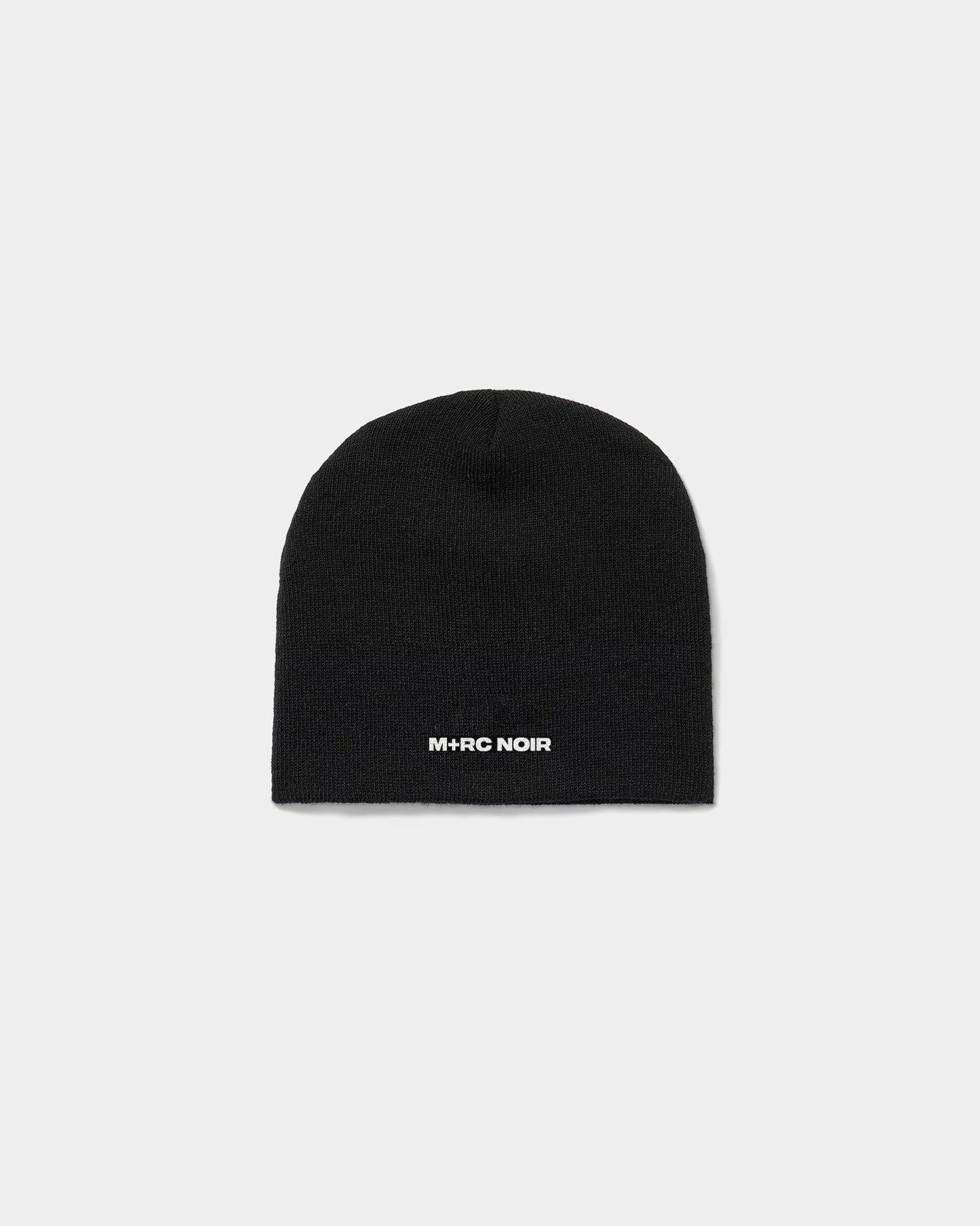 "Eclipses" Pima Black Beanie - mrcnoir