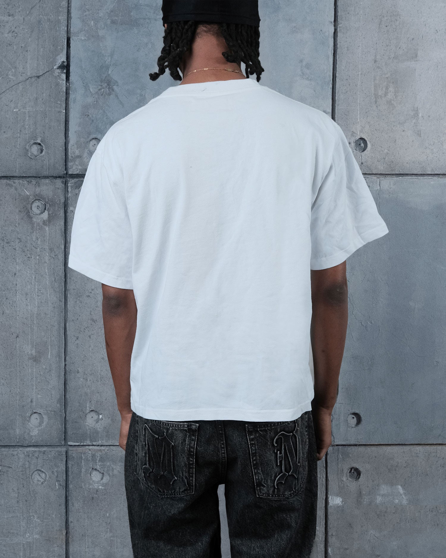 "Eclipses" White Tee - mrcnoir