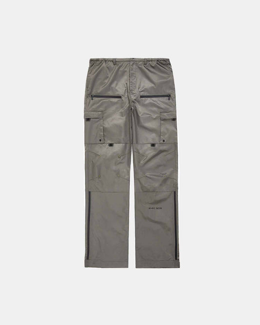 Grey Nylon Tactical Pants - mrcnoir