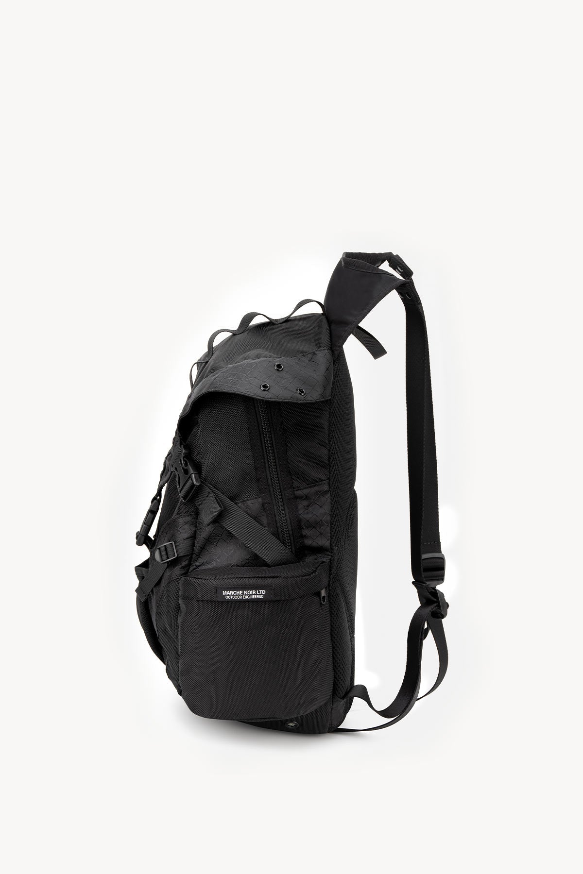 "IDOLE" Black Backpack - mrcnoir