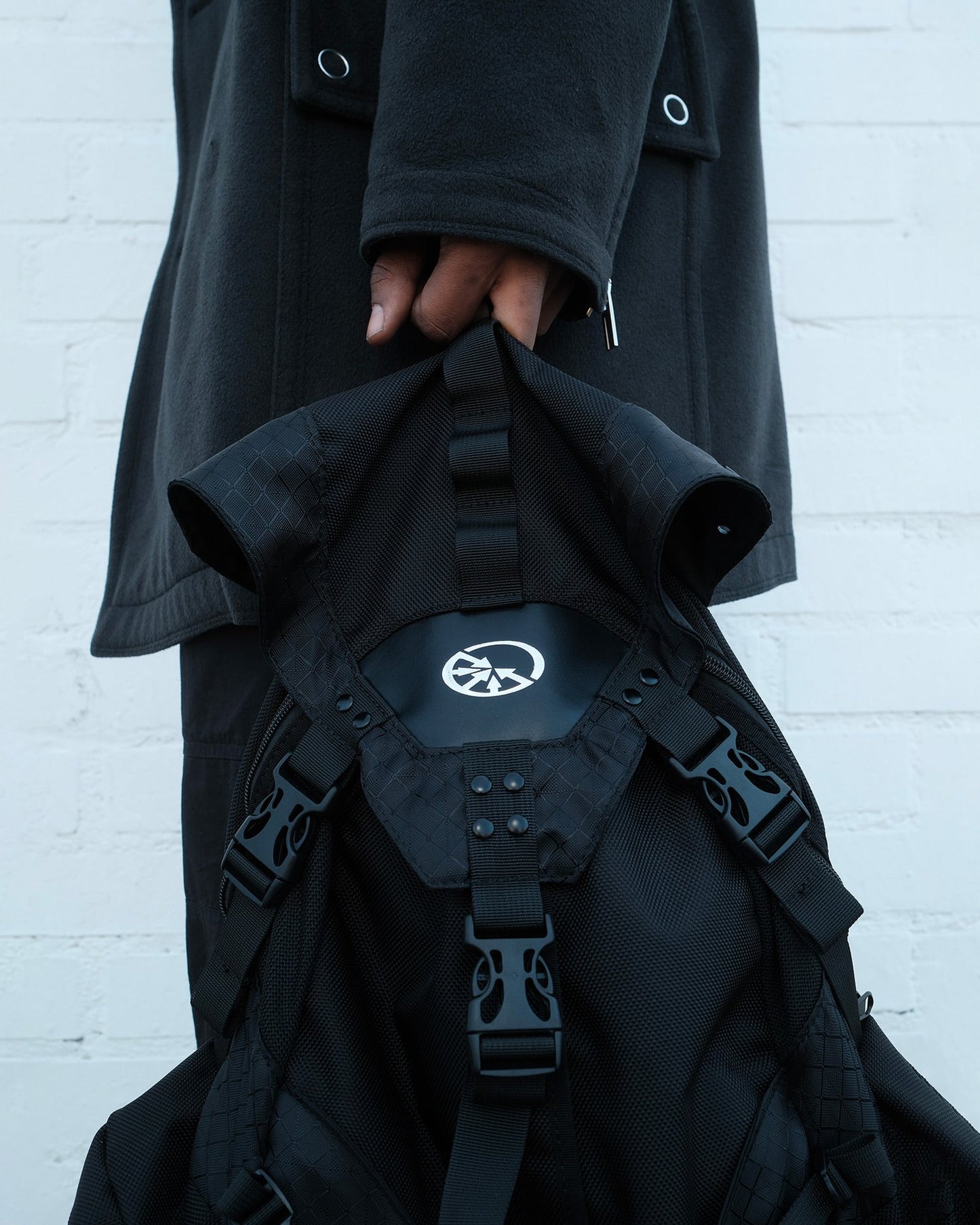 "IDOLE" Black Backpack - mrcnoir