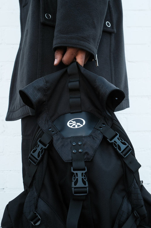 "IDOLE" Black Backpack - mrcnoir